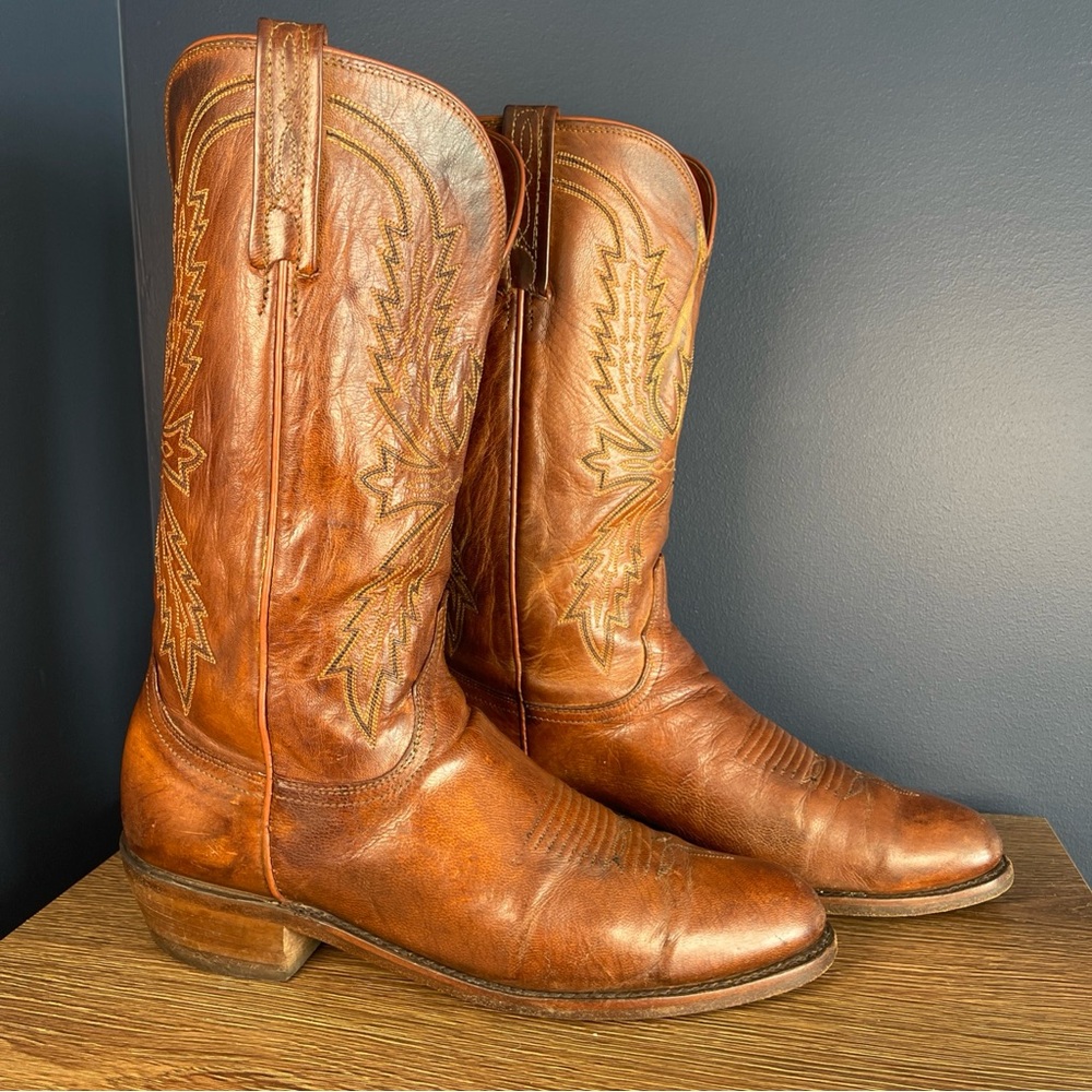 Lucchese mens cowboy boot 10.5 D
